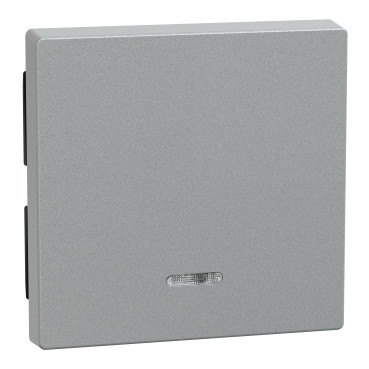 Merten Rocker with indicator window aluminium system M