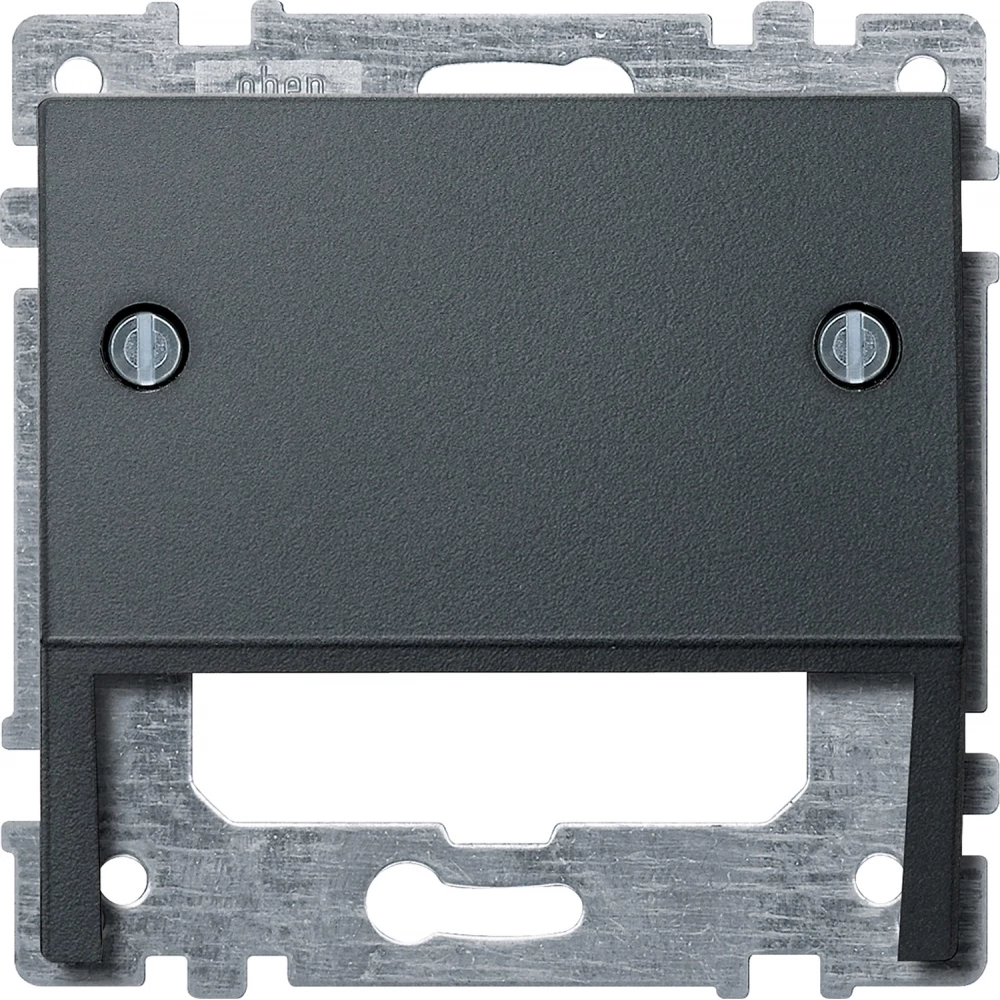 Merten Schuine afdekkap antraciet systeem M Merten Schuine afdekkap antraciet systeem M