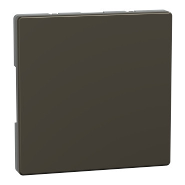 Merten Systeem D blindplaat mocca metallic