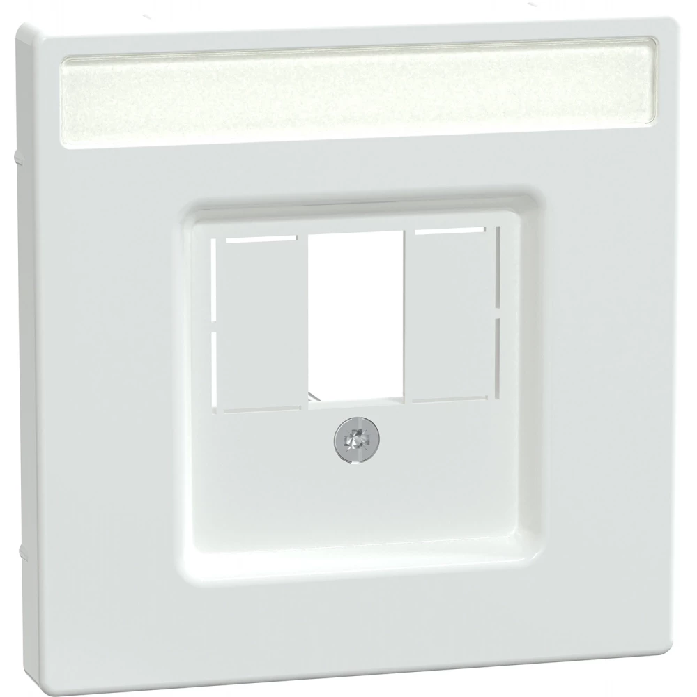 Merten Systeem D centraalplaat usb/hdmi lotuswit Merten Systeem D centraalplaat usb/hdmi lotuswit