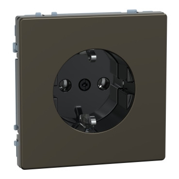 Merten Systeem D WCD steekklemmen mocca metallic