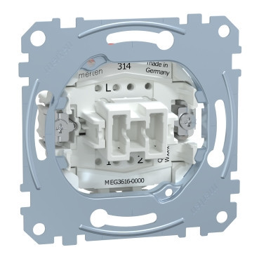 Merten Wisselschakelaar 16a/ac 250V steekklemmen