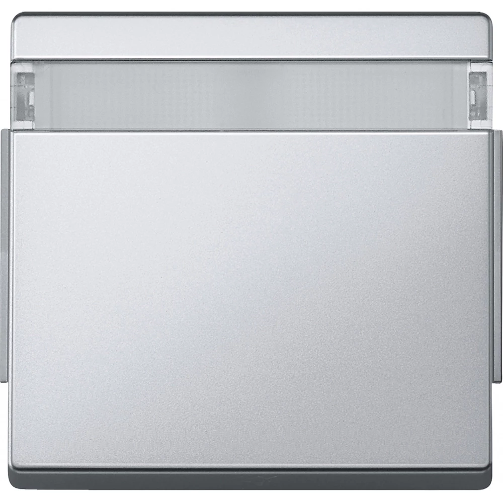 Merten Wisselwip met informatieveld - aluminium - ip44 - aquadesign