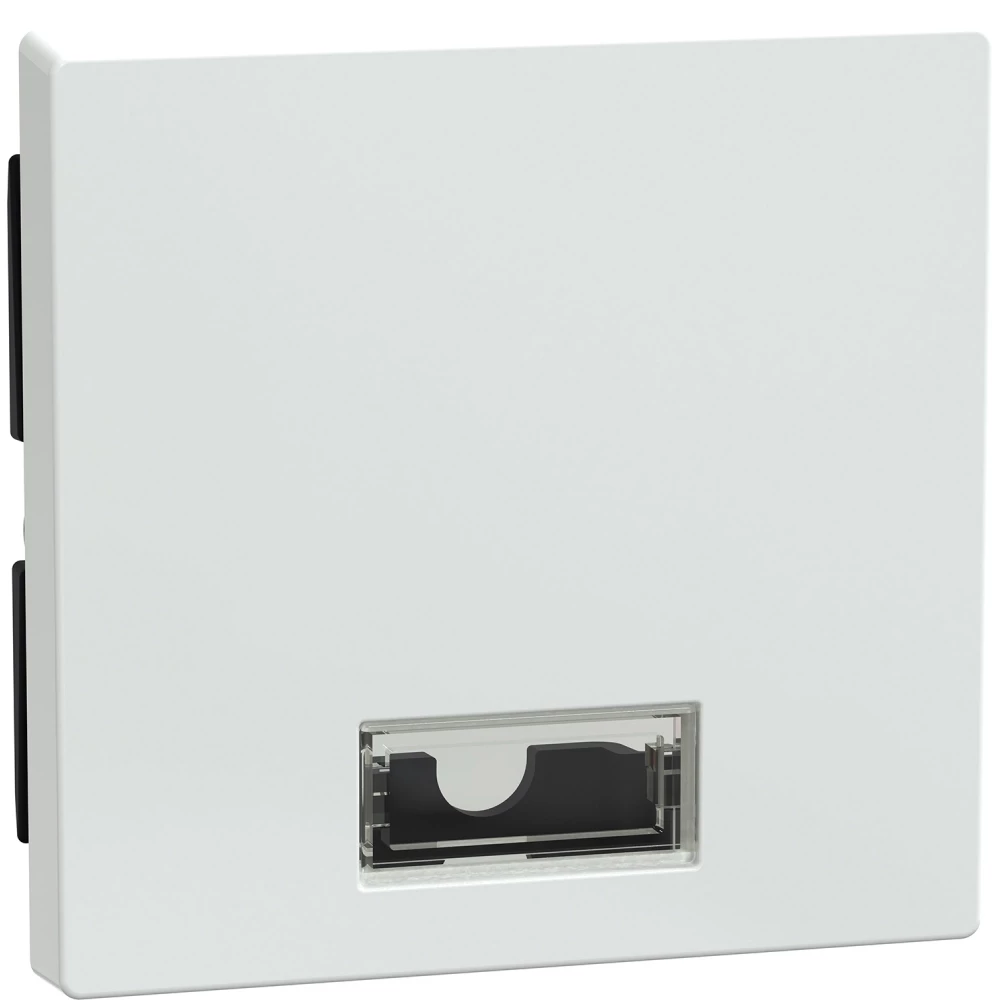 Merten Wisselwip met rechthoekig symboolvenster actief wit systeem M