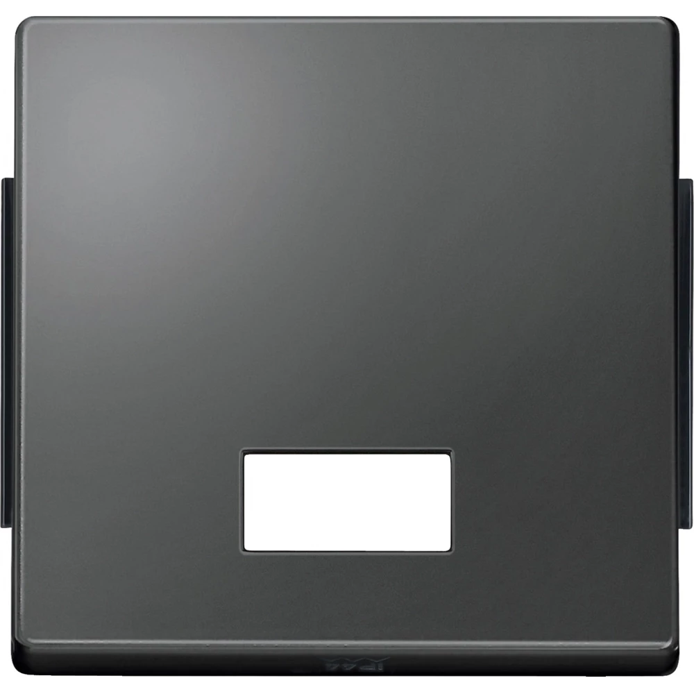 Merten Wisselwip met rechthoekig symboolvenster antraciet ip44
