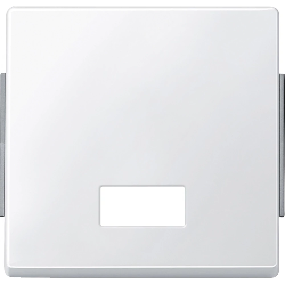 Merten Wisselwip met rechthoekig symboolvenster polarwit ip44