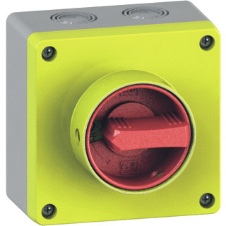 Merz ML0 Werkschakelaar,Opbouw,ithe 32a, hoofdschakelaar,3 polen,ac-23a- 9 KW,H