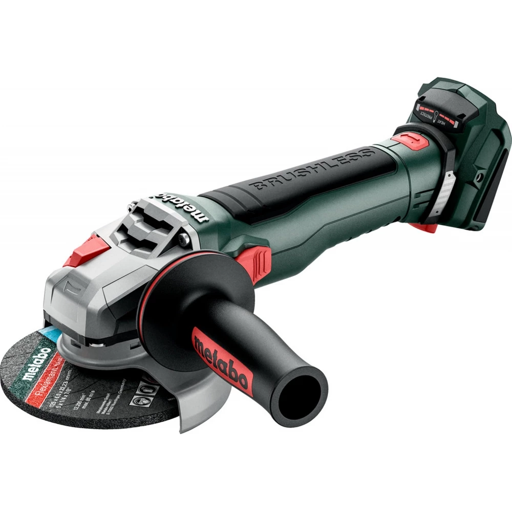 Metabo Accu slijper 18V zonder oplader 125MM