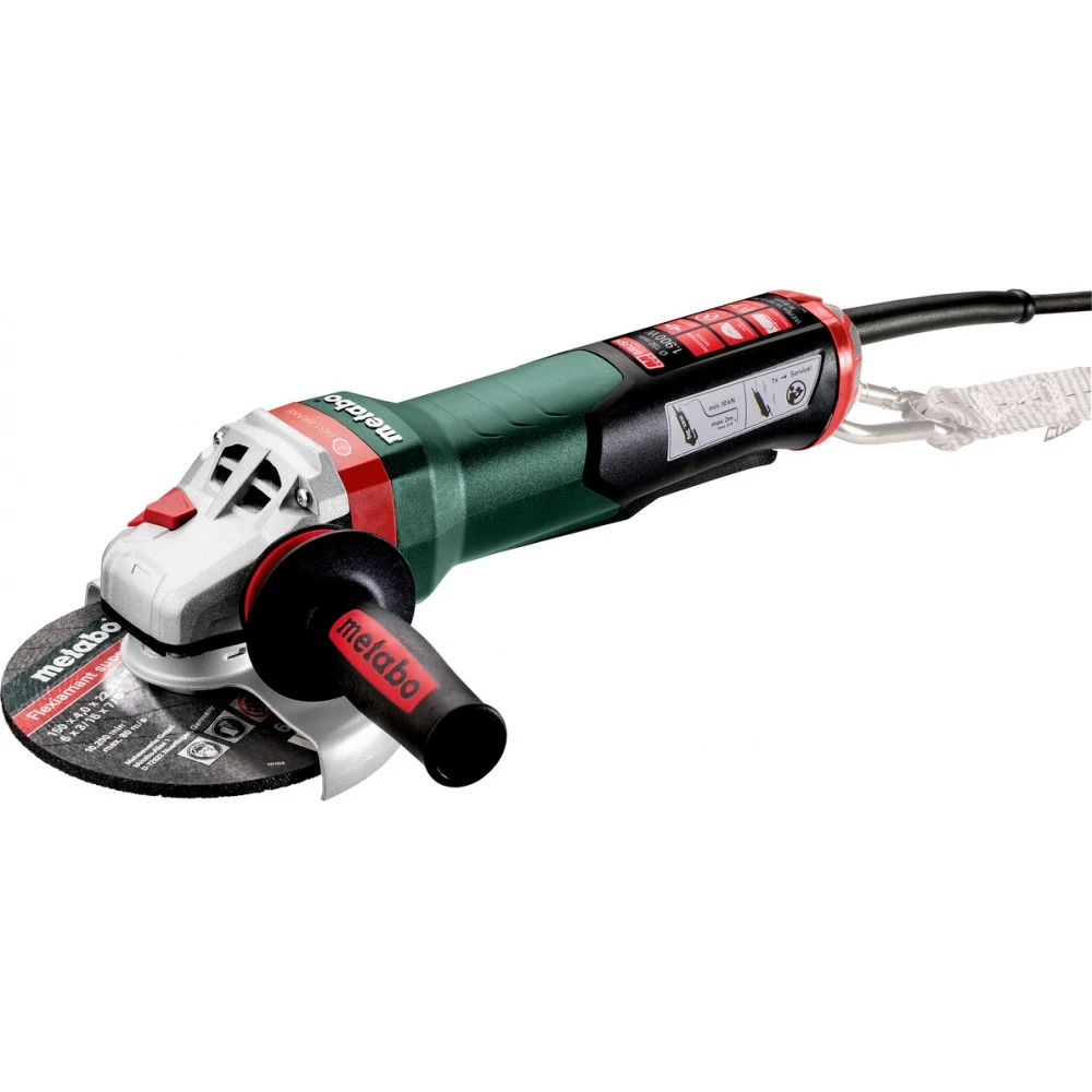 Metabo Haakse slijper 230V zonder oplader 150MM