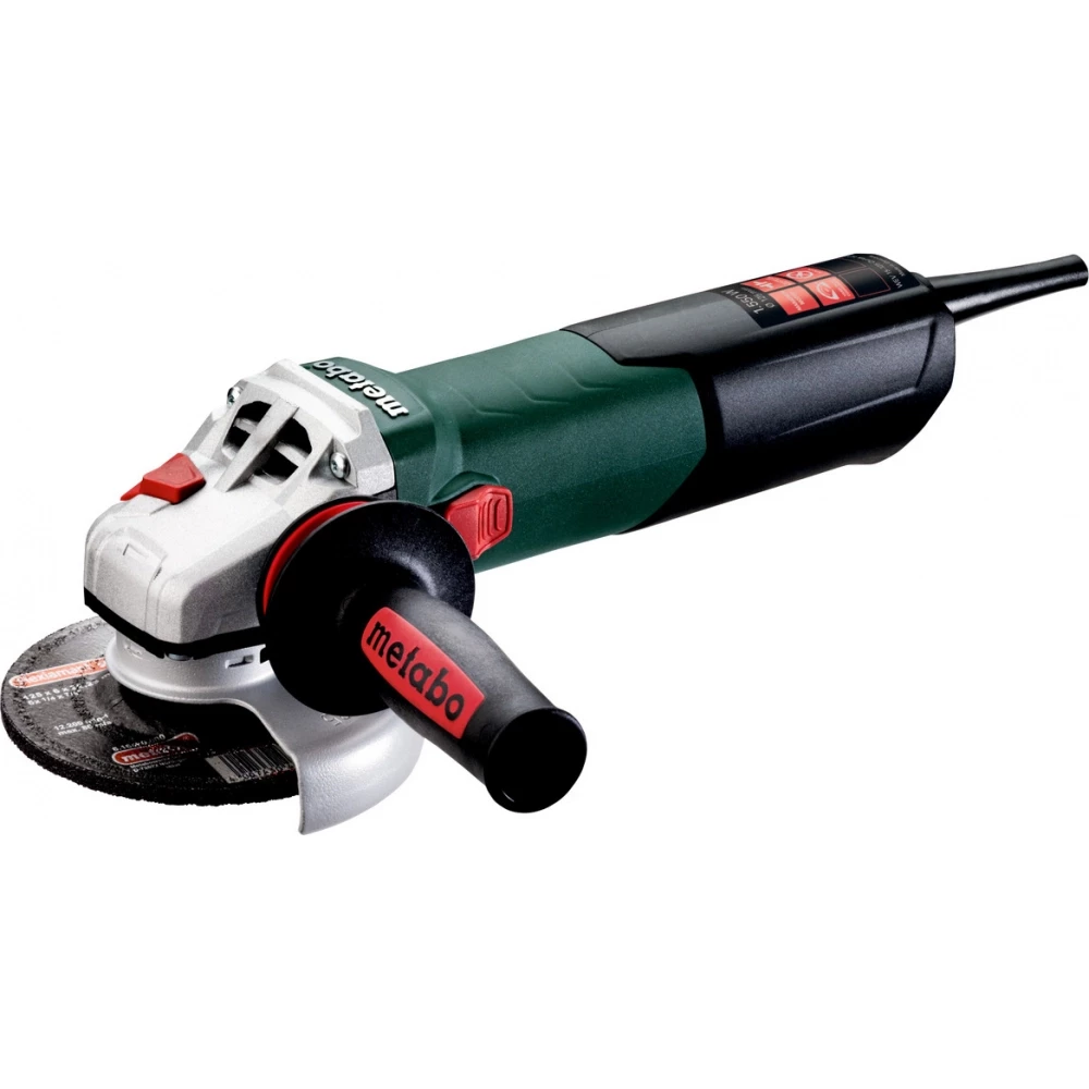 Metabo Kleine haakse slijper wev 15-125 quick HT 230V 125MM