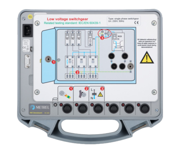 Metrel Instructiemiddelen Simulator Nen3140 koffer model