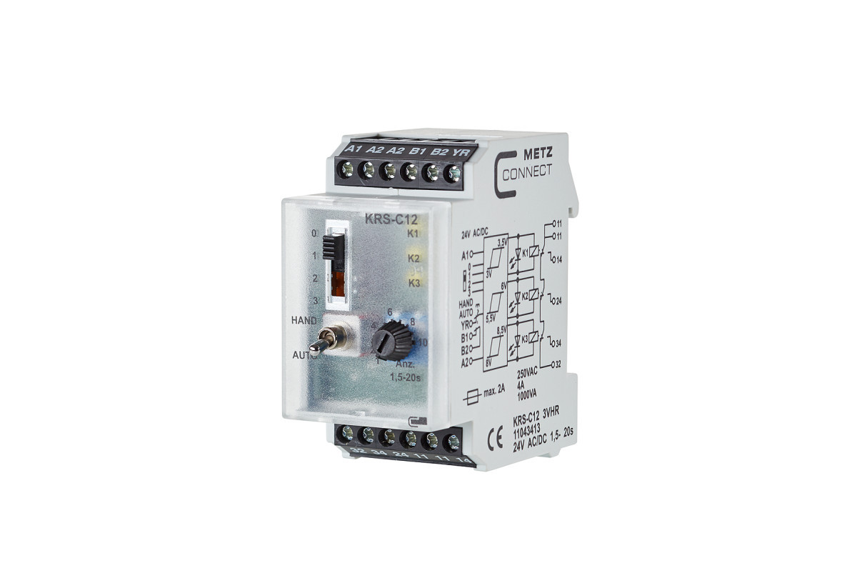 Metz Connect CDDGA KRS-C12 3VHR 24 V ac/DC