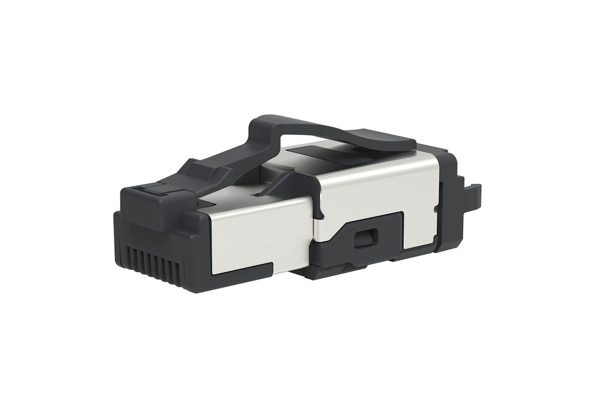 Metz Connect PHO2S C6a RJ45 field plug ultra short