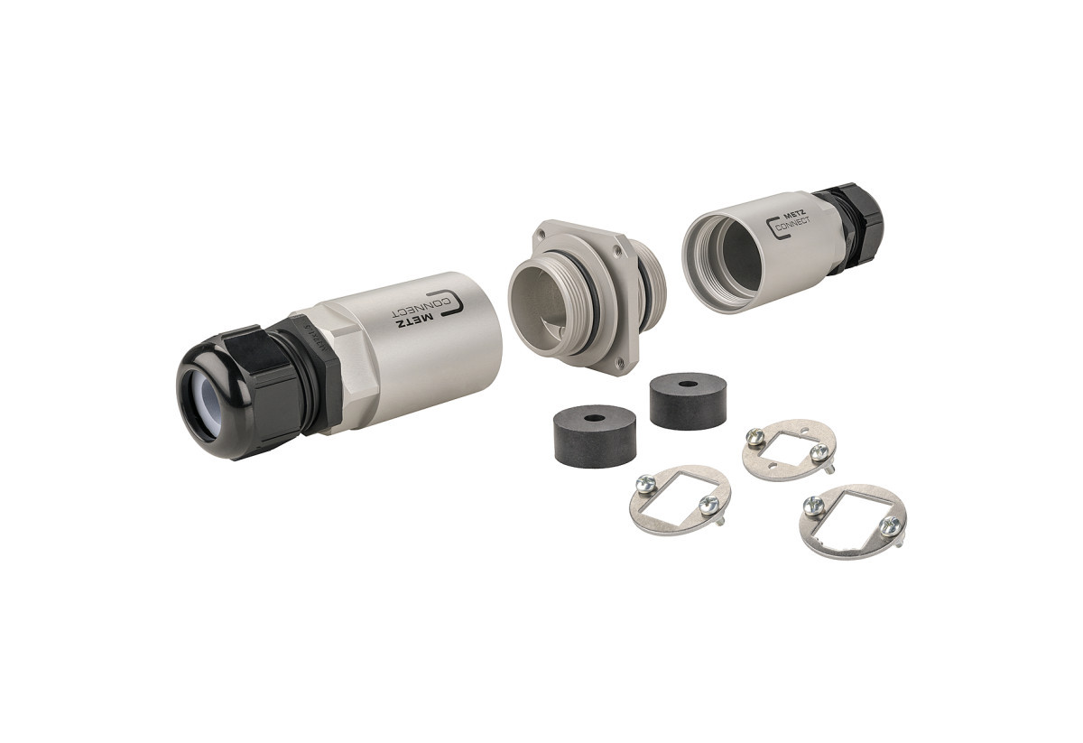 Metz Connect PO911 Mco Ip69k protective housing for outdoor use, set for exposed installa