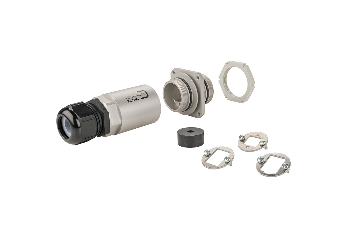 Metz Connect PO912 Mco Ip69k protective housing for outdoor use, set wall/ housing bushin