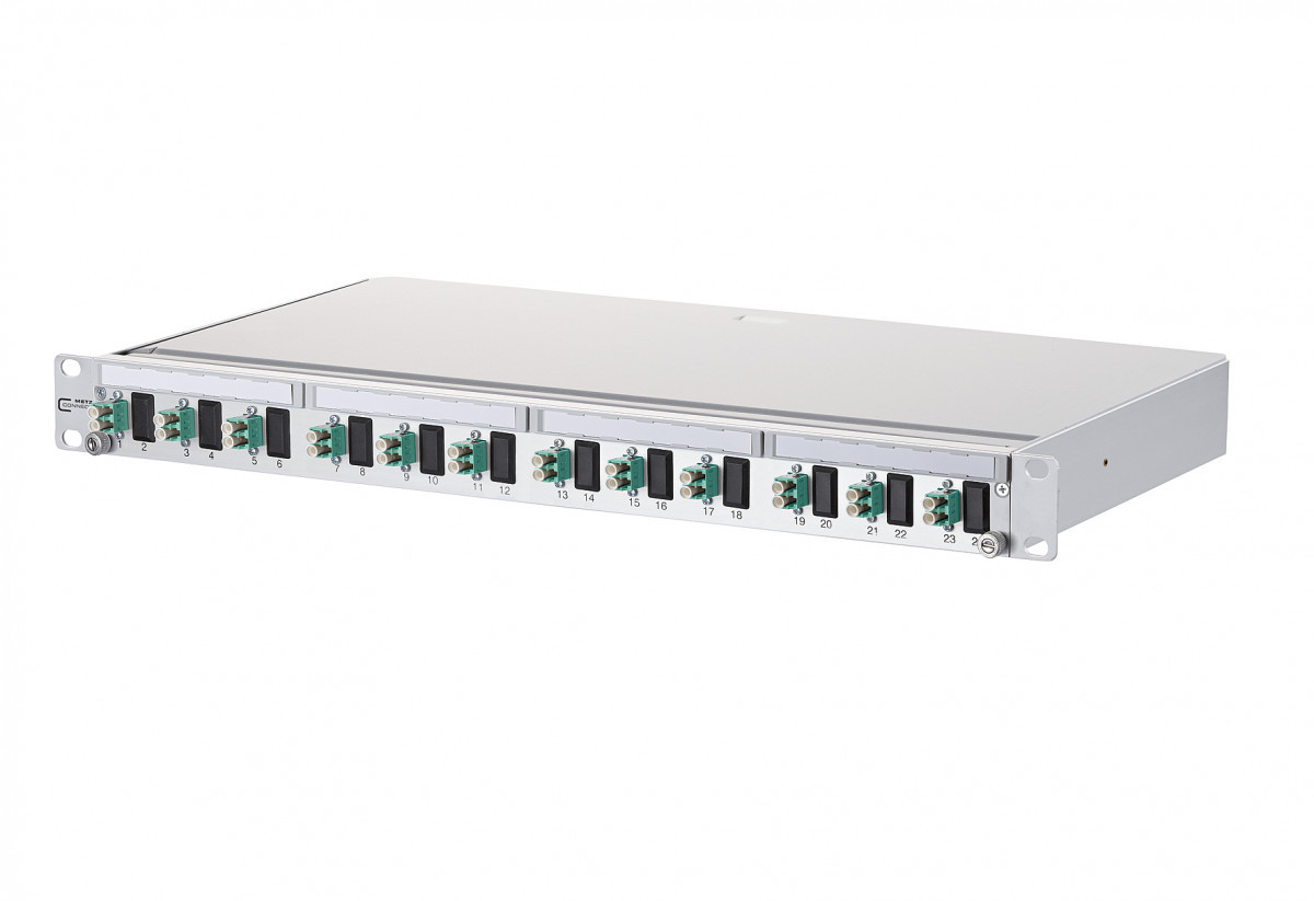 Metz Connect PVL2P Opdat Pa patch panel splice 12XLC-duplex om3
