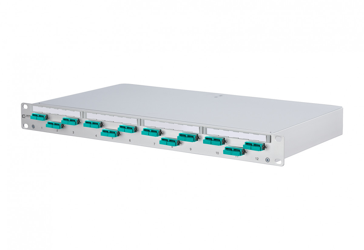Metz Connect PVL2P Opdat PF patch panel splice 12XSC-duplex om3