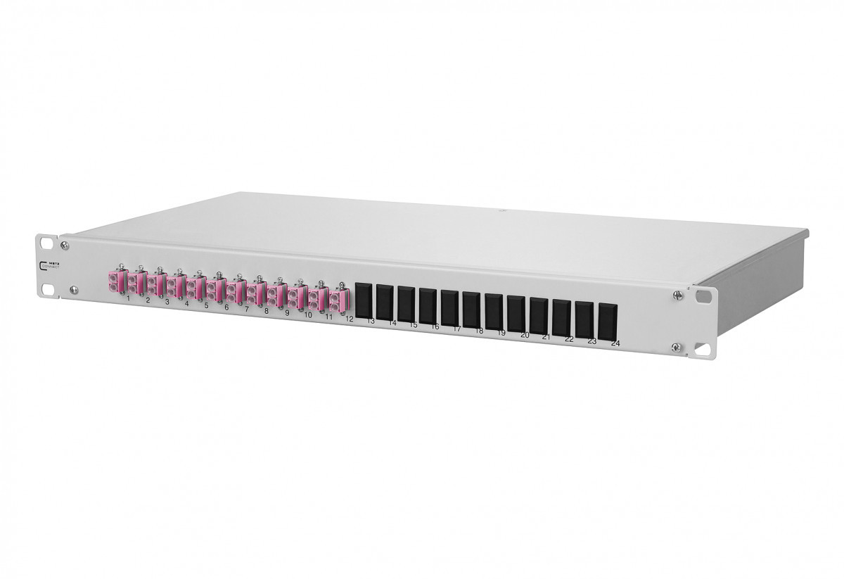 Metz Connect PVL7P Opdat Fix patch panel prefab 12XLC-duplex om4