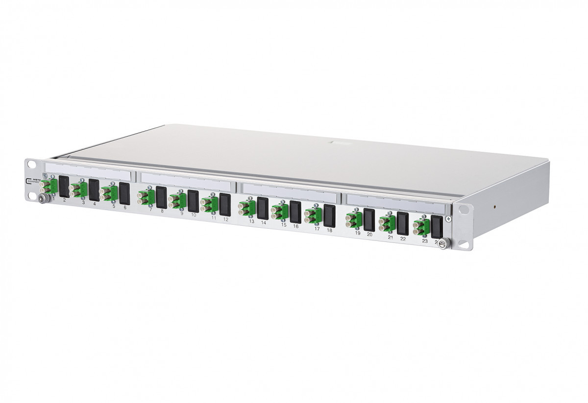 Metz Connect PVL2P Opdat Pa patch panel splice 12XLC-duplex apc os2