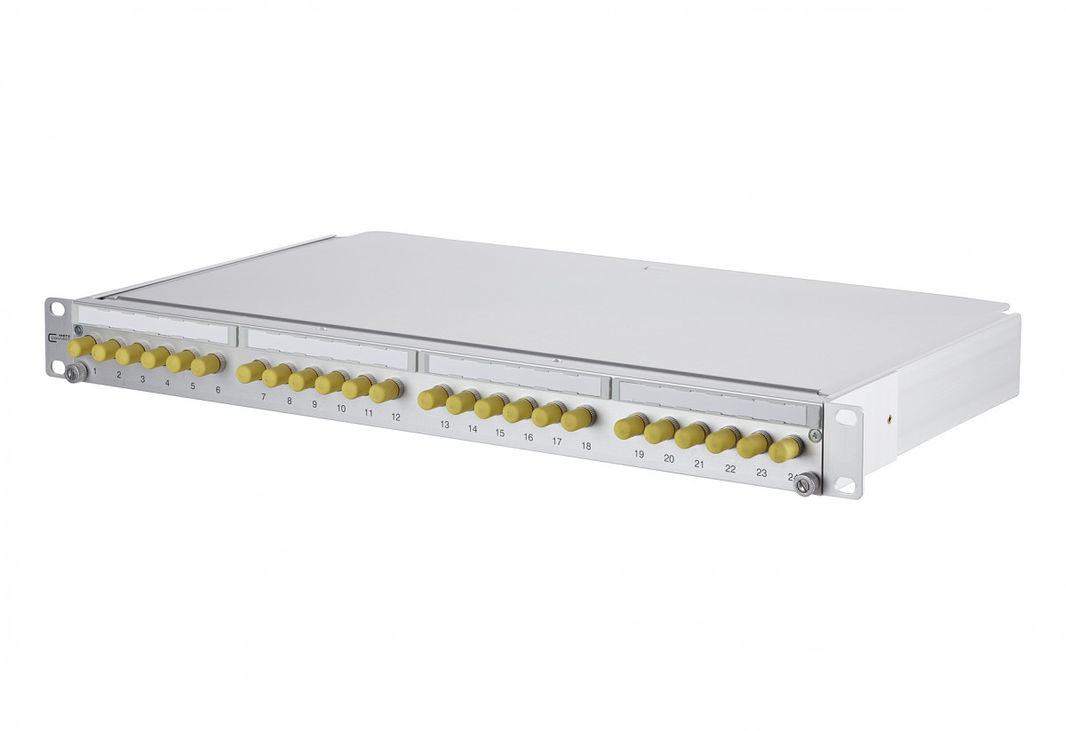 Metz Connect PVL2P Opdat Pa patch panel prefab 24XST-simplex SM+MM