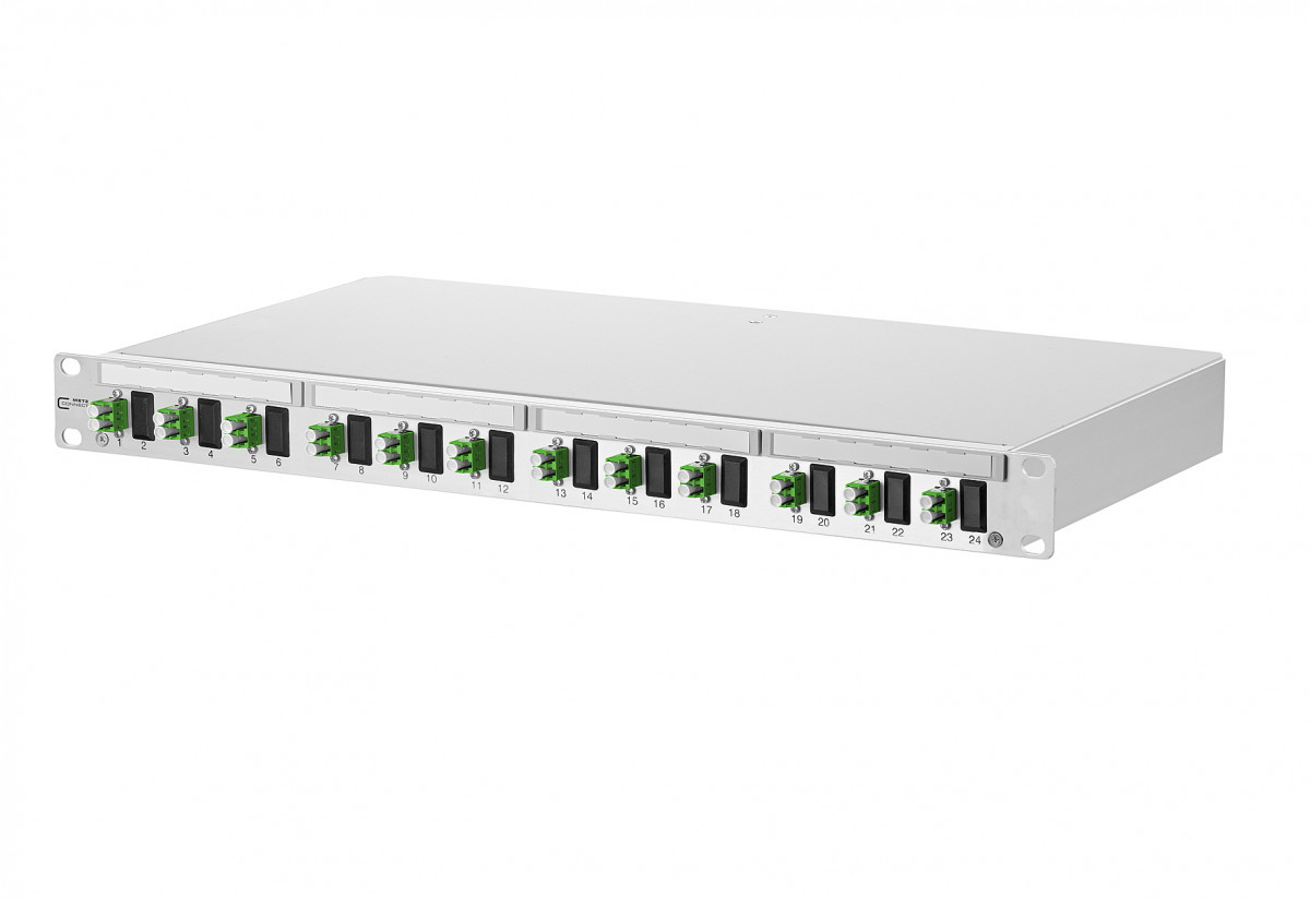 Metz Connect PVL2P Opdat PF patch panel prefab 12XLC-duplex apc os2