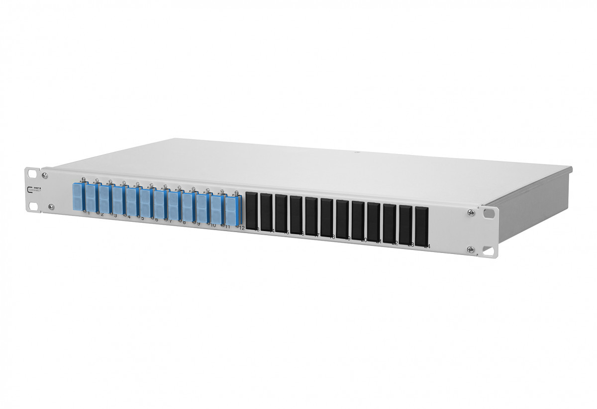Metz Connect PVQ7P Opdat Fix patch panel prefab 12XSC-duplex os2