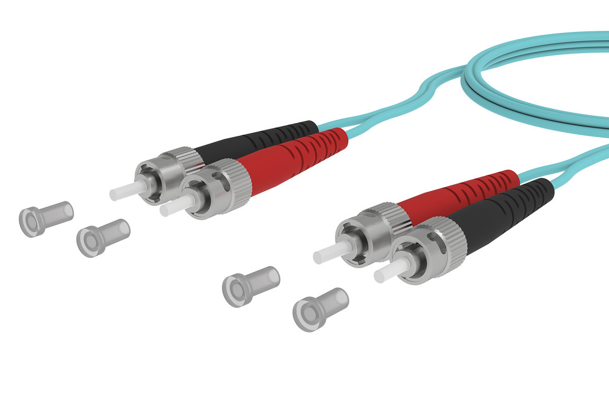 Metz Connect PXL5P Opdat Patch cord 2XST/2XST om3, 50.0 M