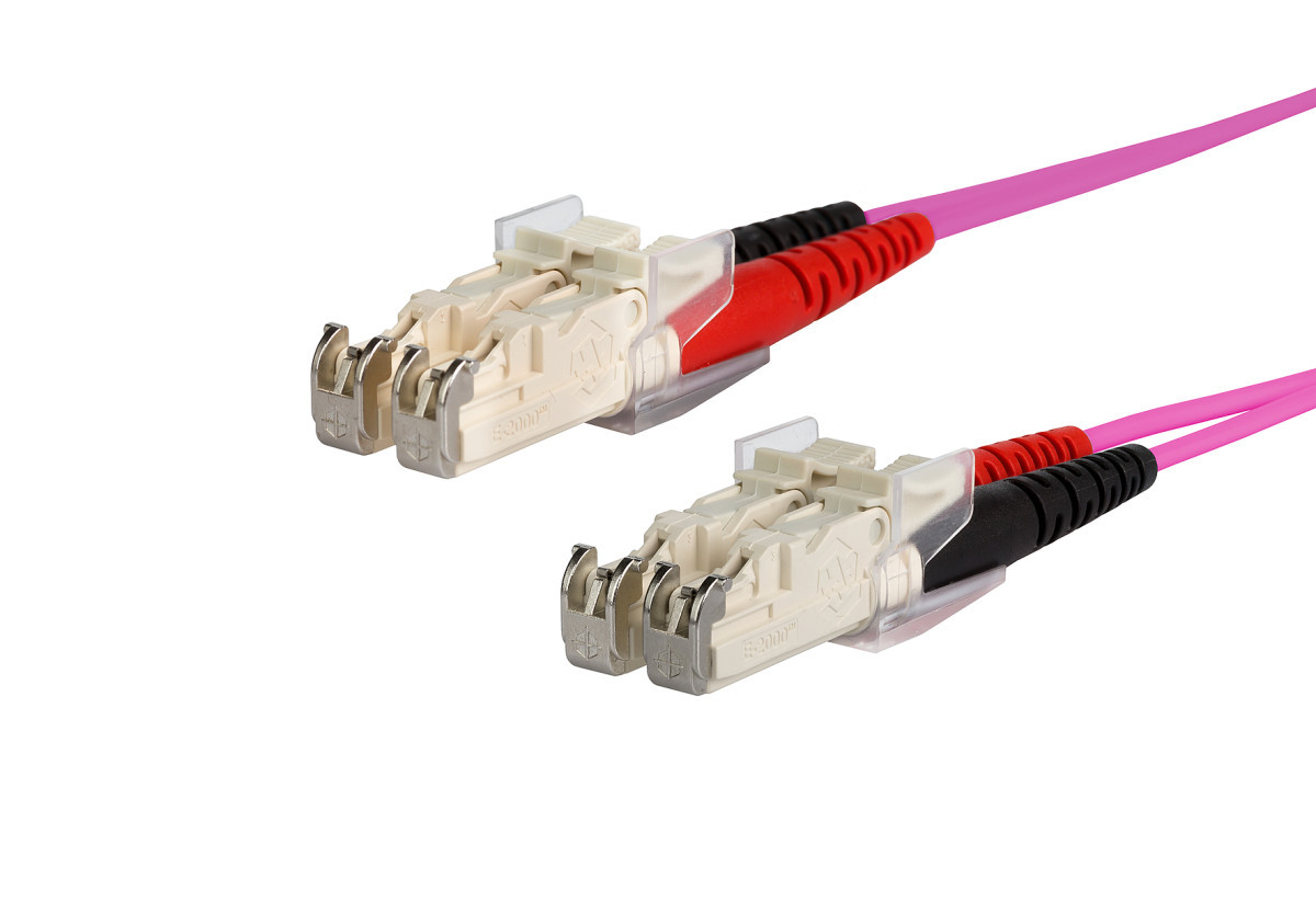 Metz Connect PXL5P Opdat Patch cord e2000-D/e2000-D om4, 5.0 M