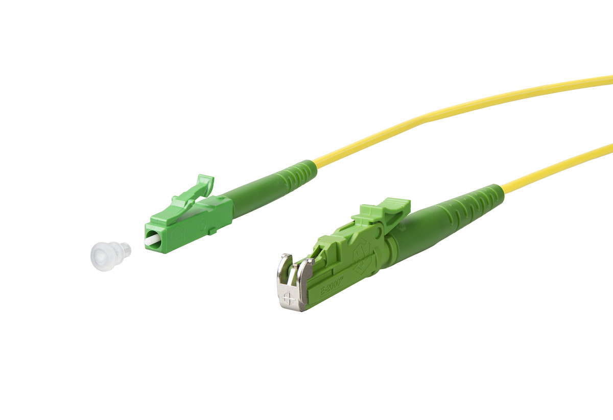Metz Connect PXQ5P Opdat Patch cord LC-S apc/e2000-S apc os2, 2.0 M