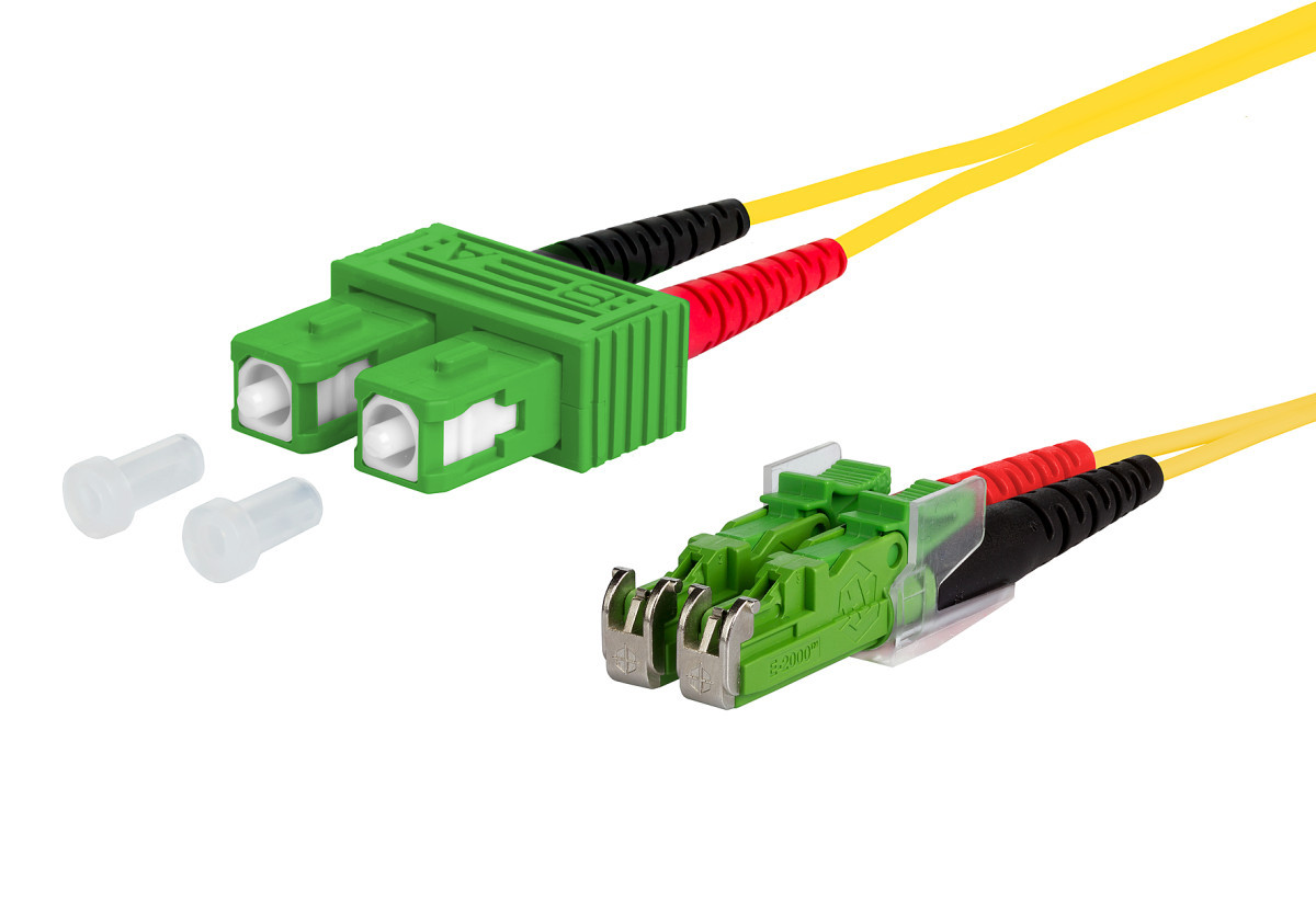 Metz Connect PXQ5P Opdat Patch cord SC-D apc/e2000-D apc os2, 2.0 M