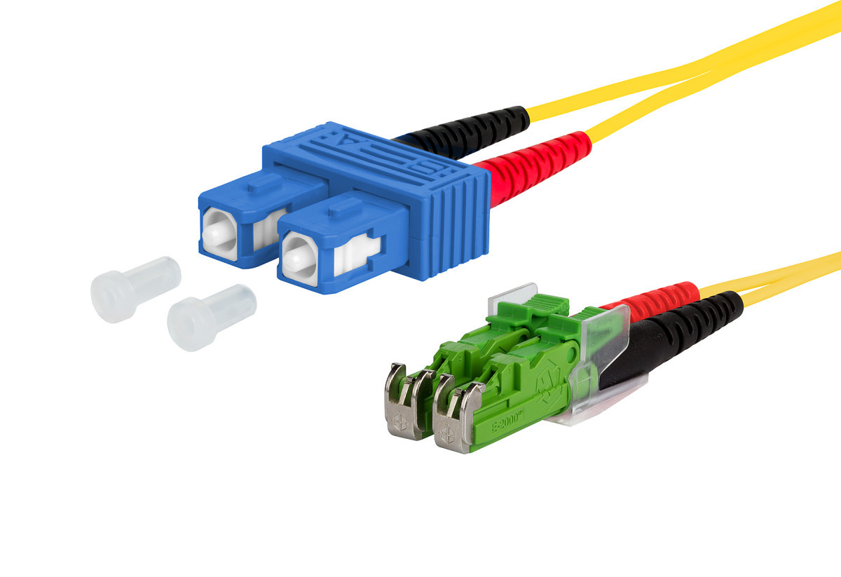 Metz Connect PXQ5P Opdat Patch cord SC-D/e2000-D apc os2, 3.0 M