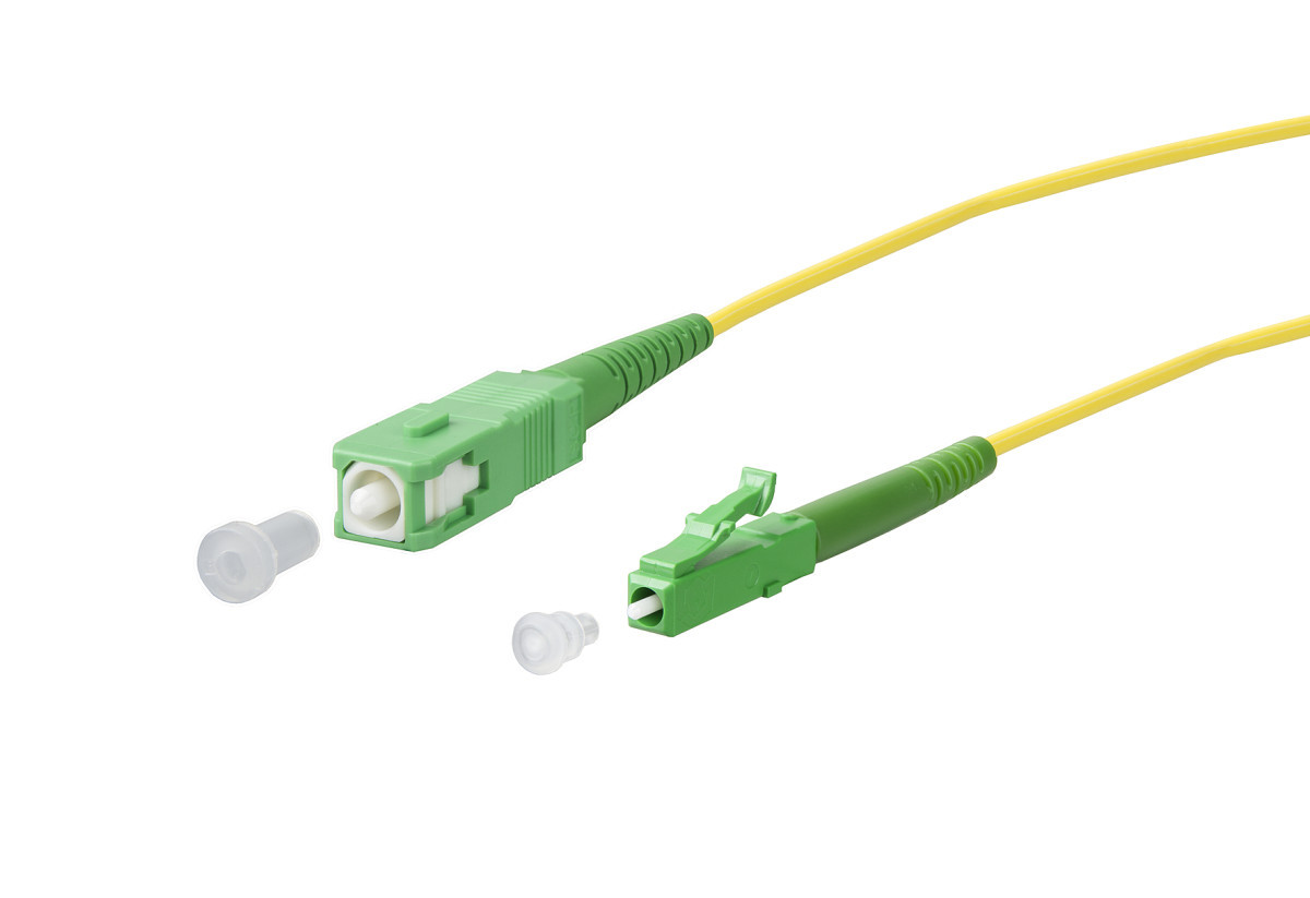 Metz Connect PXQ5P Opdat Patch cord SC-S apc/LC-S apc os2, 5.0 M