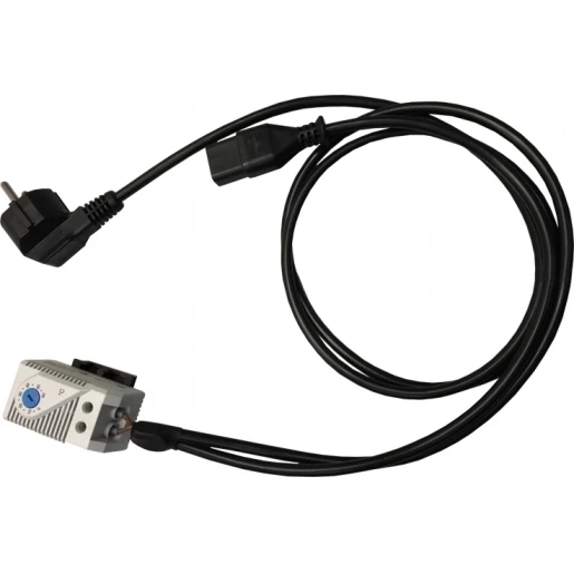 Minkels Thermostaat schuko ongelakt