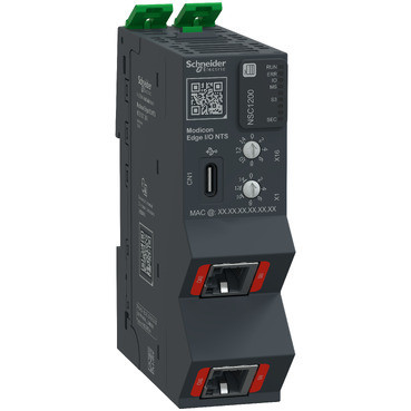 Modicon Edge I/O NTS, netwerkinterfacemodule + base + afsluiting, serc