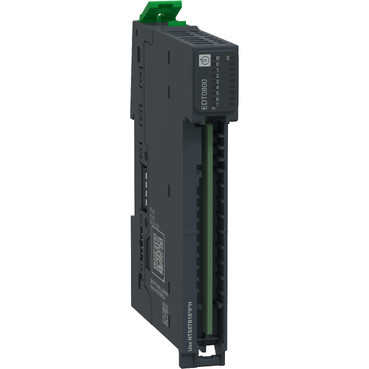 Modicon Edge I/O NTS, timestamped discrete ingangsmodule + base, 8 ing
