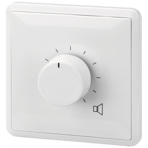 Monacor Att draaiknop luidspreker wit 171400