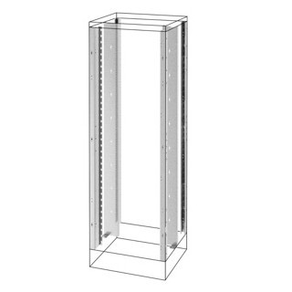 Montagerails En frames - verdeelkasten voor vloermontage - QDX 1600 H