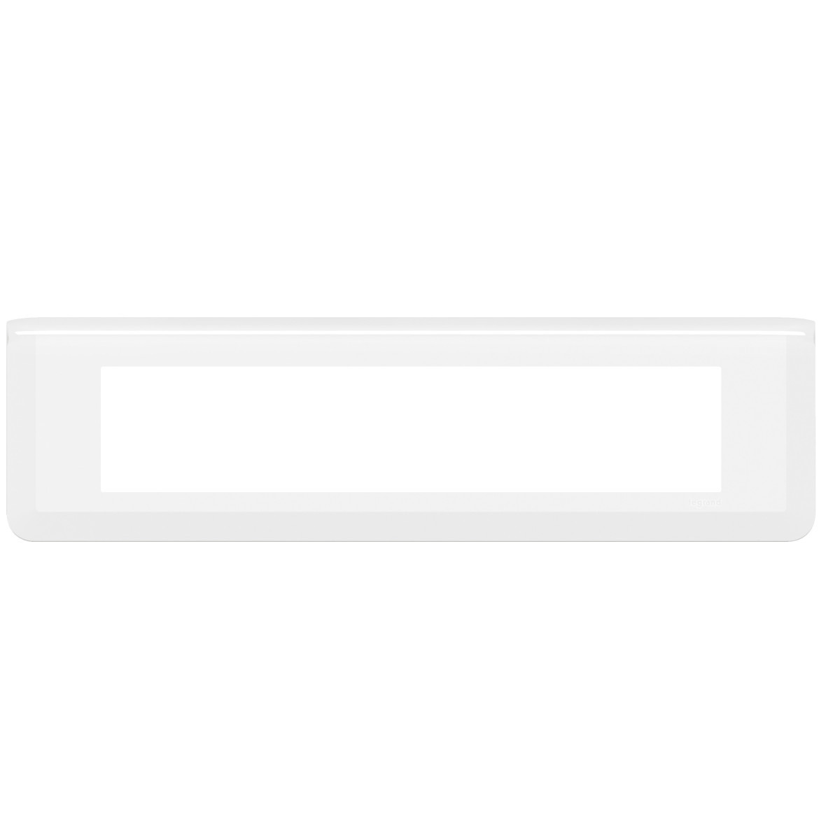 Legrand Schakelmateriaal Mosaic Afdekraam 10 mod wit horizontaal