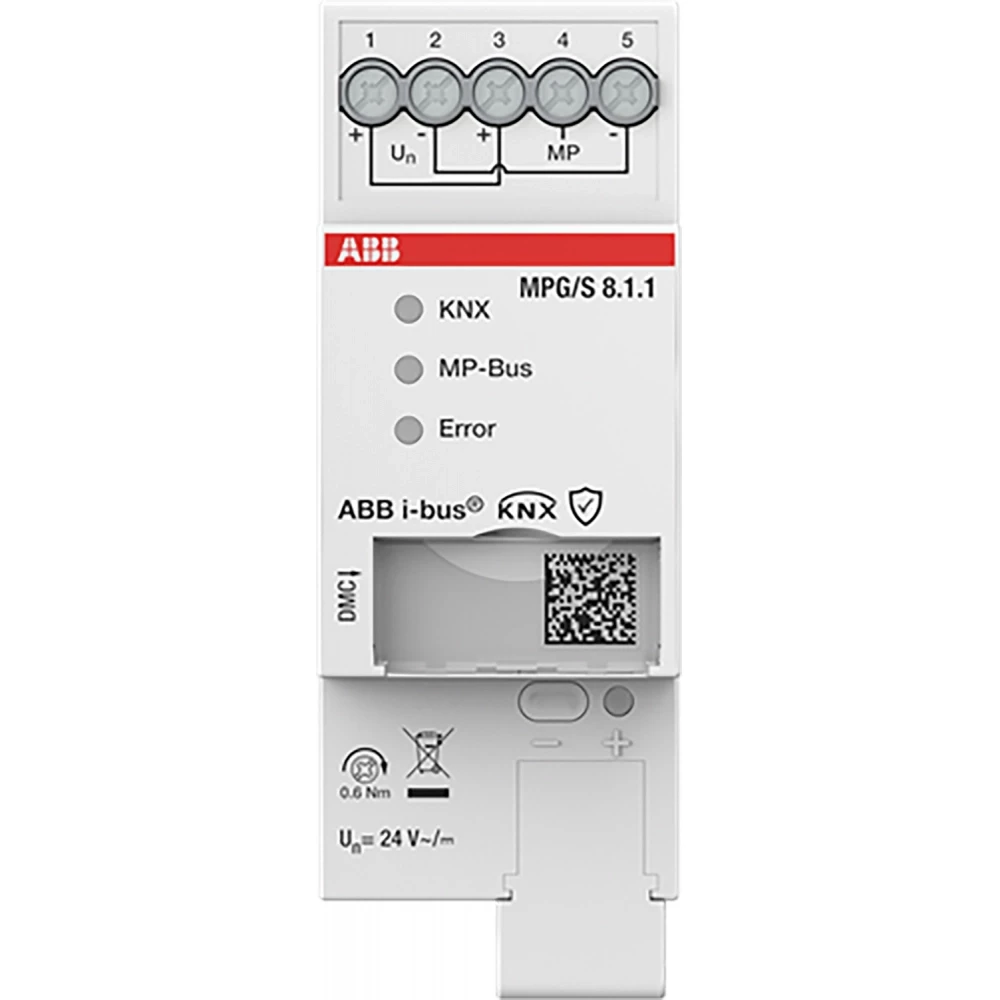 MPG/S8.1.1 KNX/MP-bus controller, MDRC