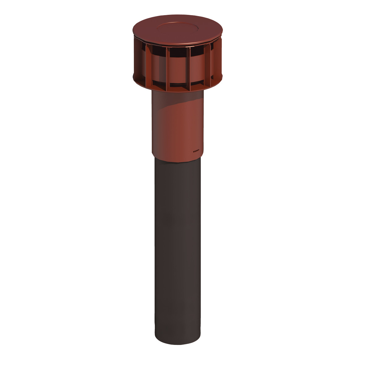 Multivent Dakdoorvoer 125 980 MM rood