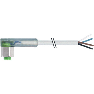 Murrelektronik M12 FEM 90 LED F&B PVC 4X