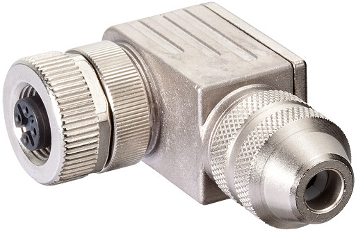 Murrelektronik Signal Connectors M12 Female 90° shielded wireable screw term. 8-pol. max.0.5MM² 6-8MM