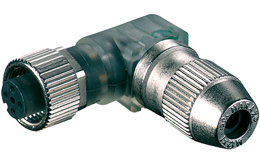 Murrelektronik Signal Connectors Mosa M12 female 90° 3led field-wireable (idc) 4-pol. 0.25…0.5MM²
