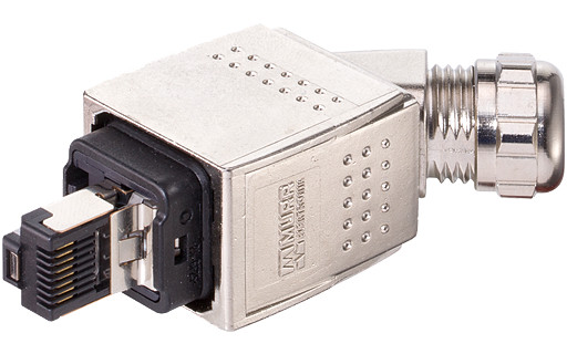 Murrelektronik Data Connectors Push Pull RJ45 male 90° profinet