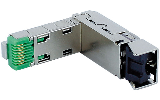 Murrelektronik Data Connectors RJ45 Heavy duty male 90° up 8pol. ethernet