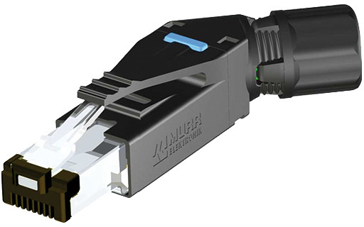 Murrelektronik Data Connectors RJ45 Professional male 45° 4 pol. shielded ethernet