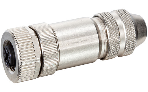 Murrelektronik Data Connectors M12 Fem. 0° B-cod. shielded screw term. 5 pole max. 0.75MM² 6-8MM PB