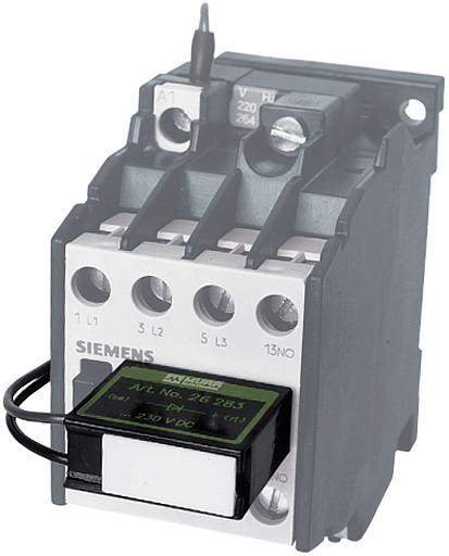 Murrelektronik contactor suppressors Siemens Contactor suppressor zener diode, 24VDC