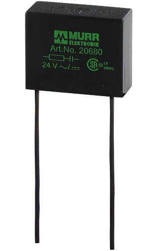 Murrelektronik contactor suppressors Suppressor For contactors RC, 24 vac/DC, 20 va/W