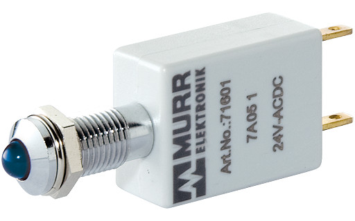 Murrelektronik control systems Led-Indicator blue led 5MM - 24V ac/DC - 15ma - ip40